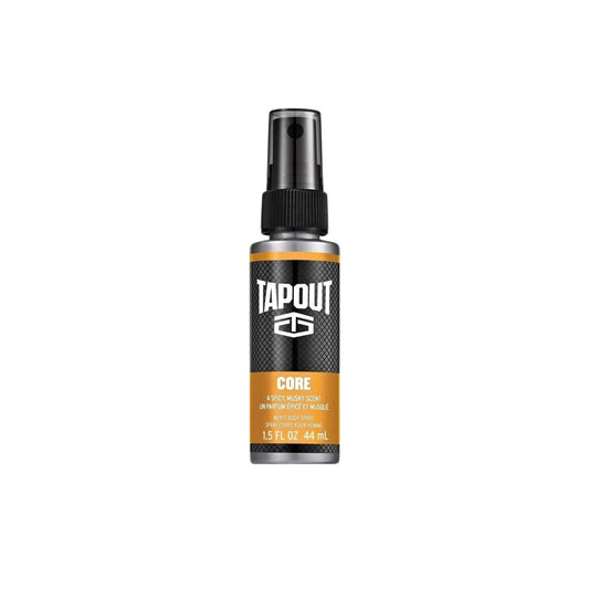 Tapout Core Body Spray perfume bottle