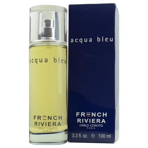 Carlo Corinto French Riviera Acqua Bleu Eau de Toilette perfume bottle