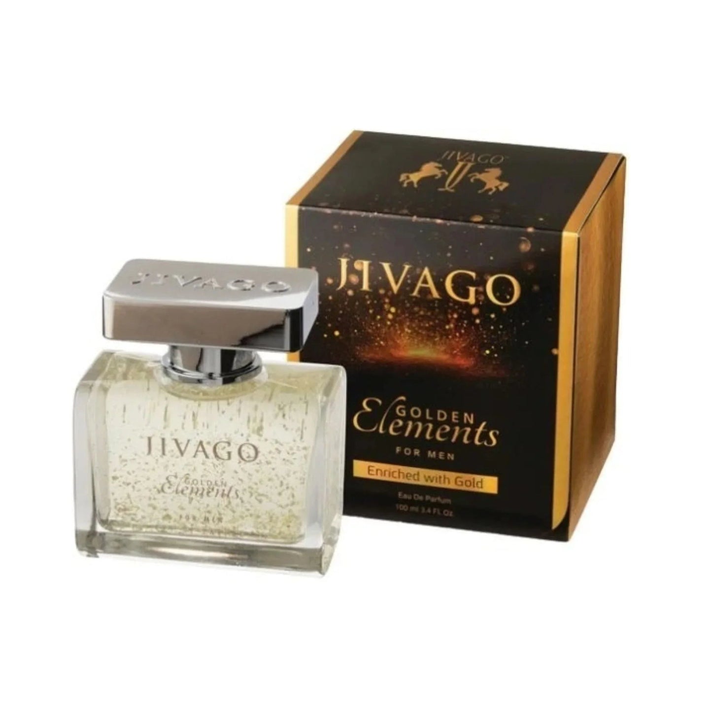Jivago Golden Elements Eau de Parfum perfume bottle