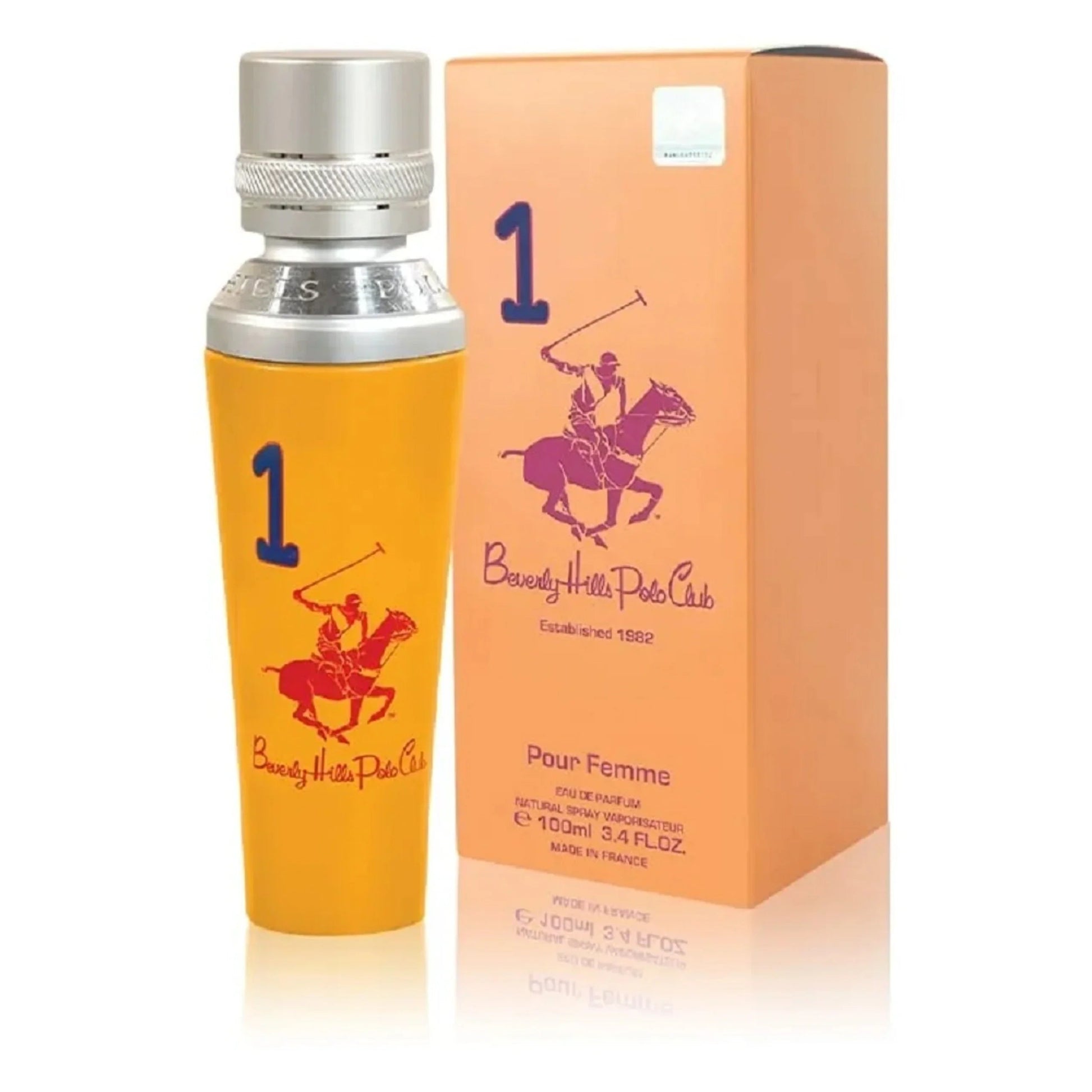 Beverly Hills Polo Club 1 Eau de Parfum perfume bottle