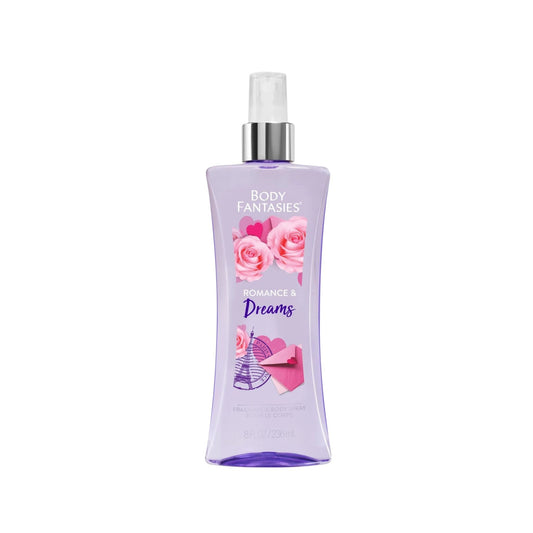Body Fantasies Romance & Dreams Body Spray perfume bottle