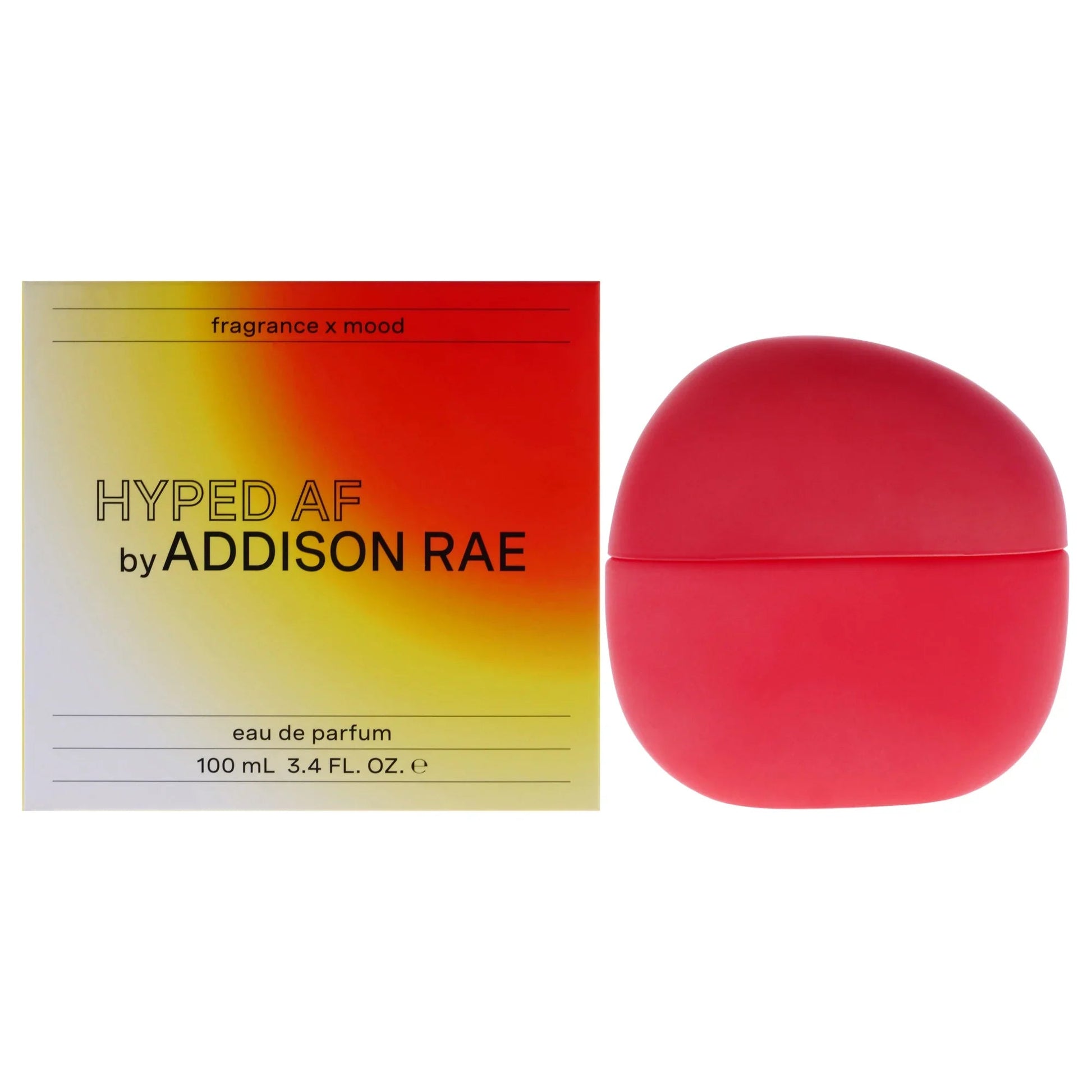 Addison Rae Fragrance Hyped Af Eau de Parfum packaging box