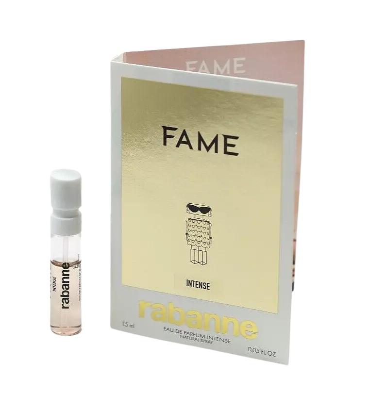 Rabanne Fame Intense Eau de Parfum bottle close-up detail