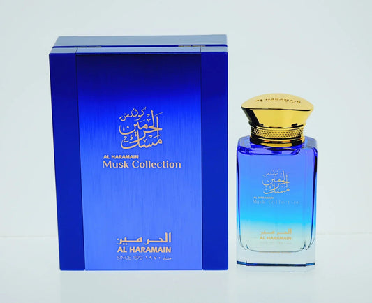 Al Haramain Musk Collection Eau de Parfum perfume bottle