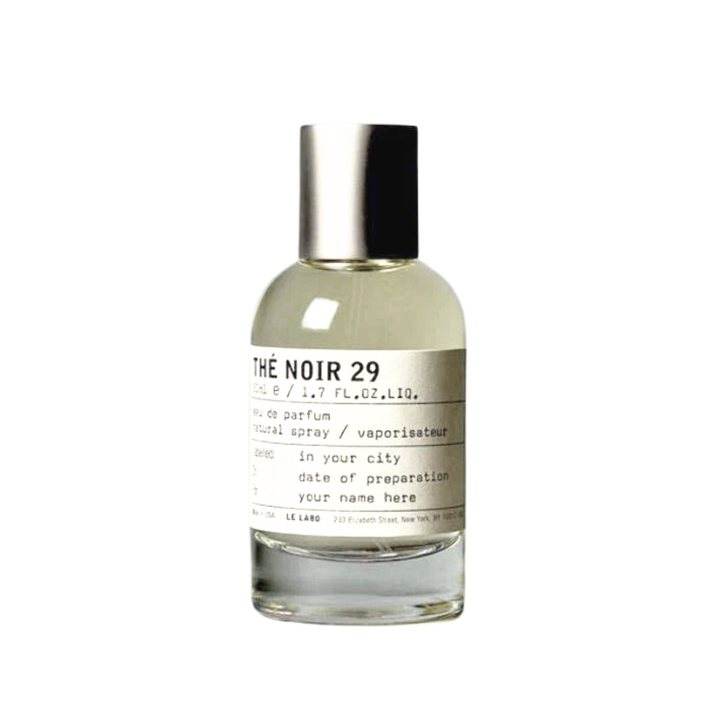Le Labo The Noir 29 Eau de Parfum packaging box