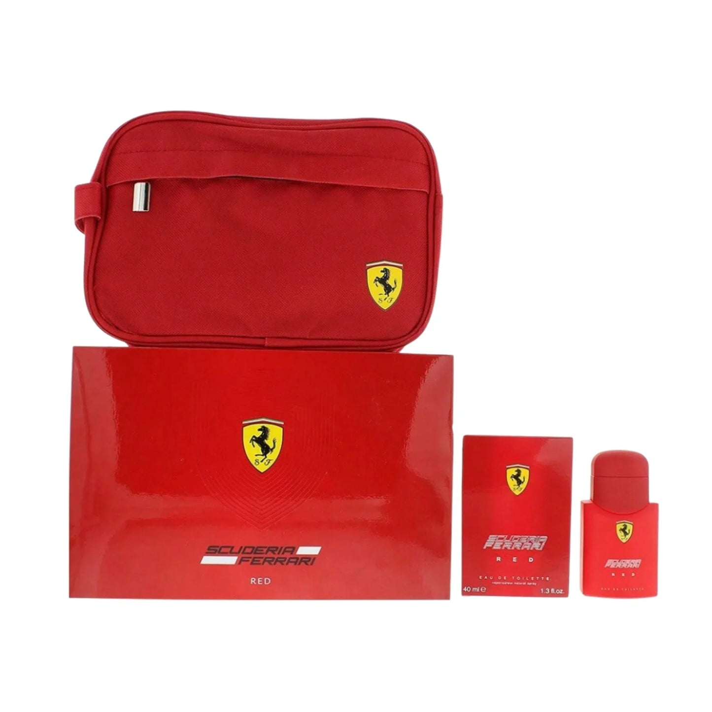 Ferrari Scuderia Red Eau de Toilette carton and packaging