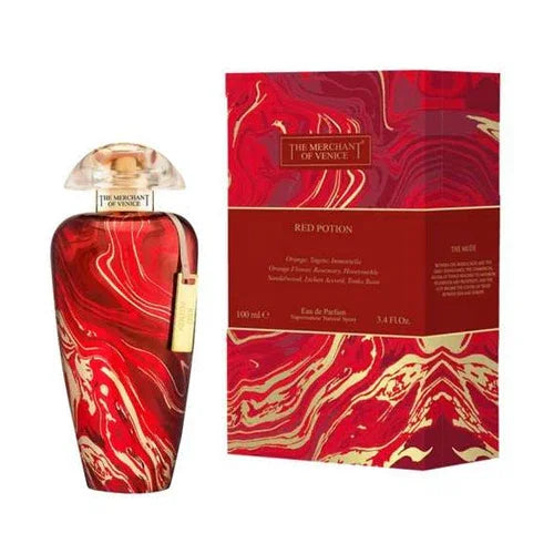 The Merchant of Venice Red Potion Eau de Parfum perfume bottle