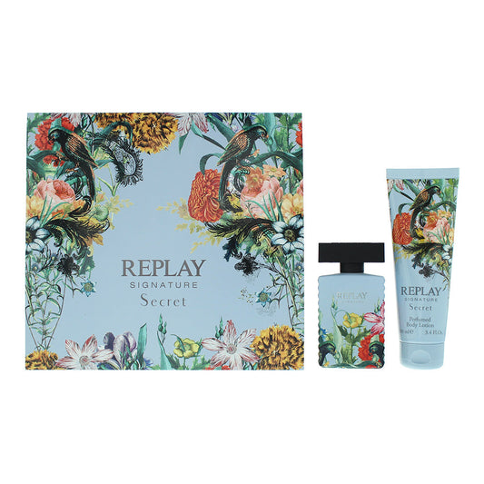 Replay Signature Secret For Woman Eau de Toilette perfume bottle