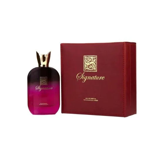 Signature Red Eau de Parfum perfume bottle