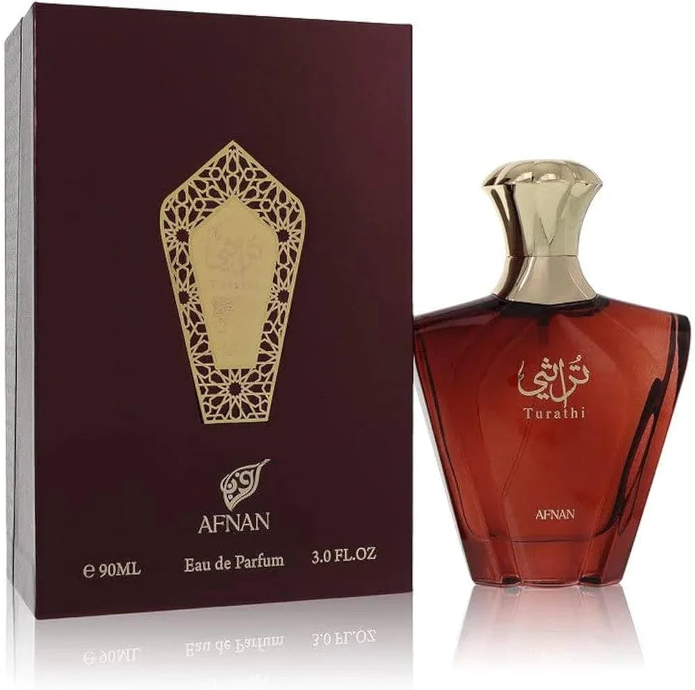 Afnan Turathi Brown Eau de Parfum packaging box