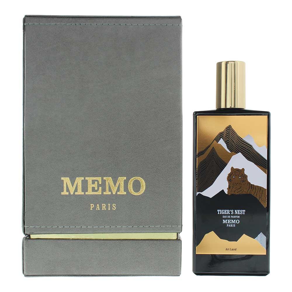 Memo Paris Tiger's Nest Fleurs Bohemes Eau de Parfum packaging box