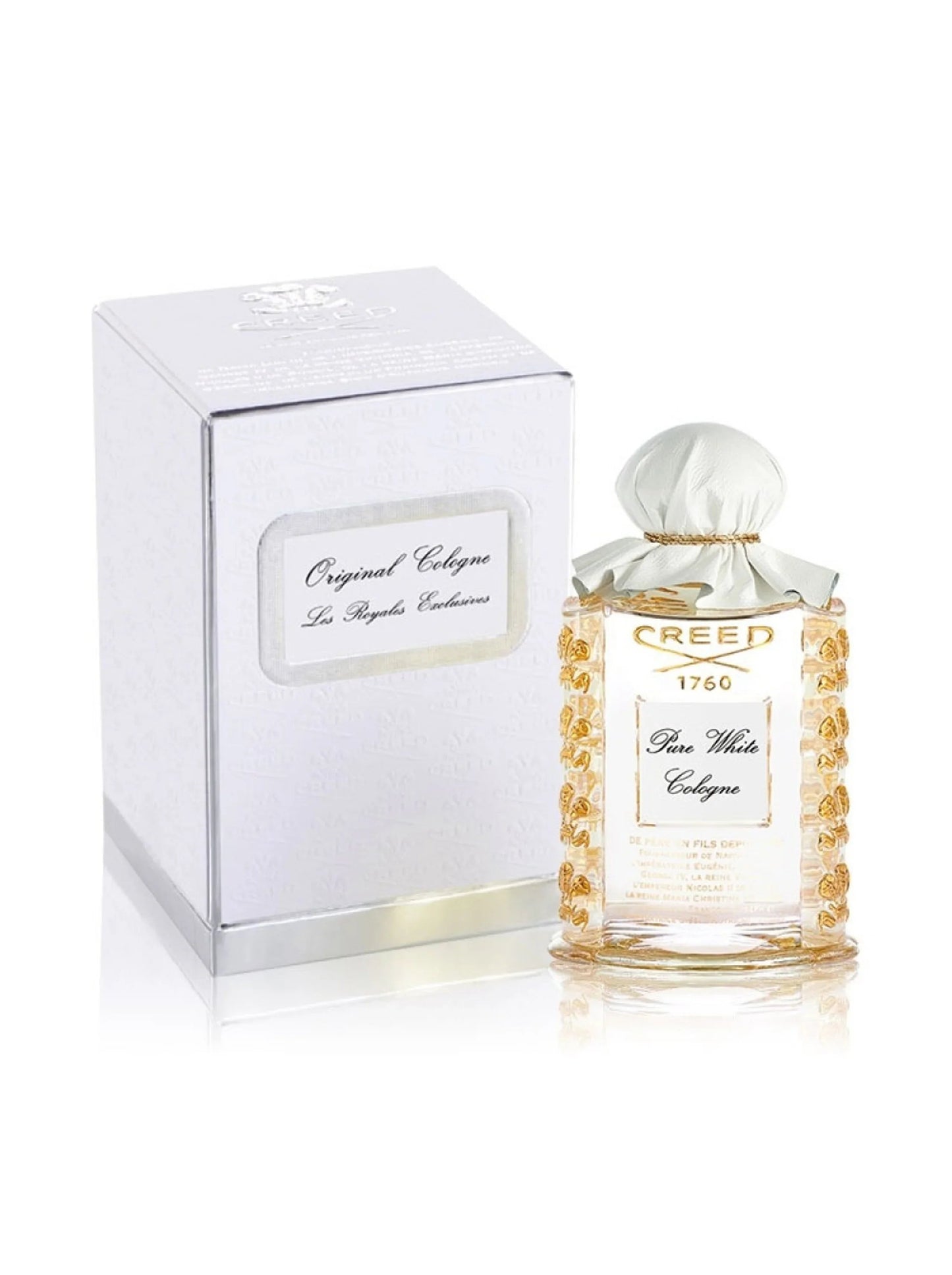 Creed Pure White Les Royales Exclusives Eau de Parfum carton and packaging