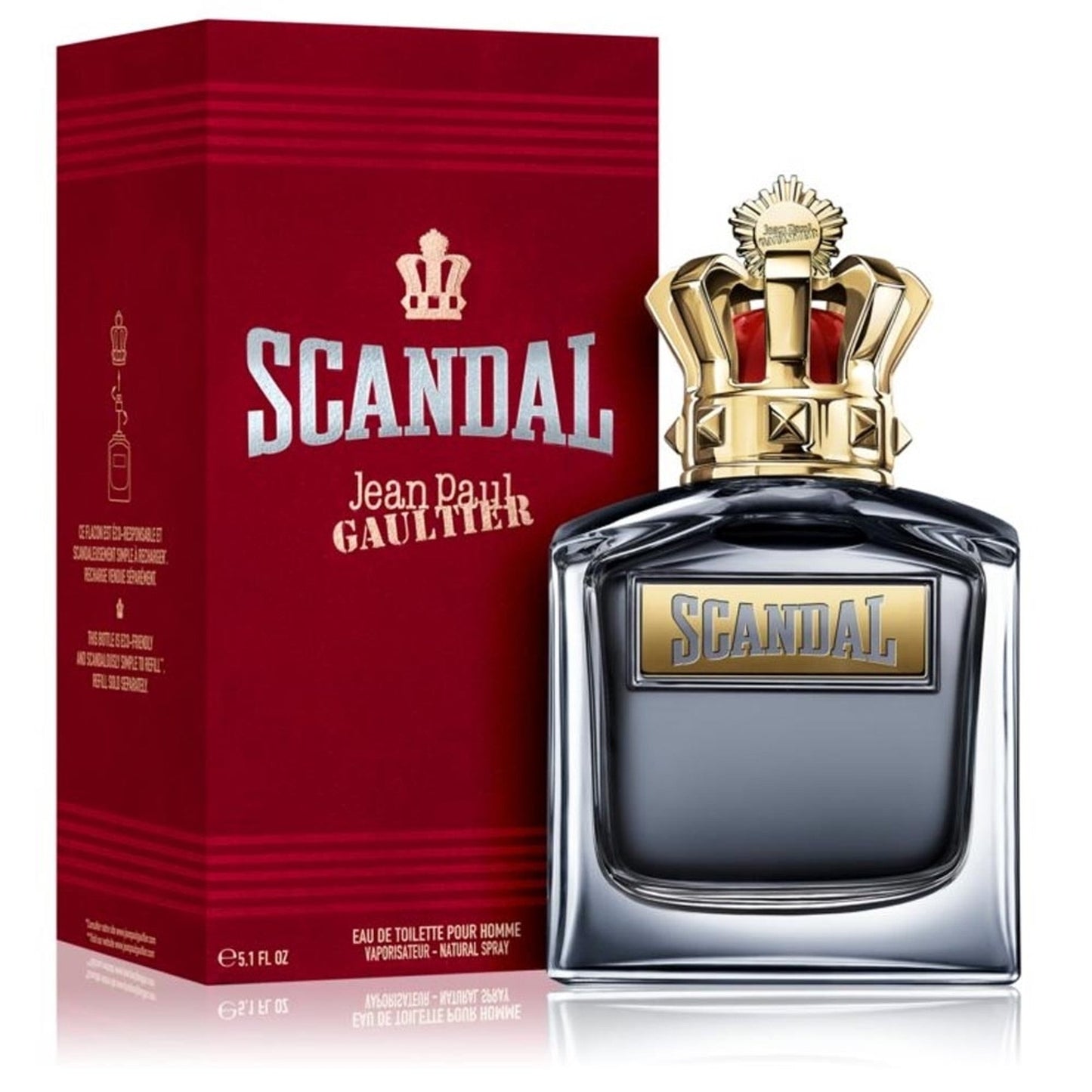 Jean Paul Gaultier Scandal Pour Homme Eau de Toilette bottle and box