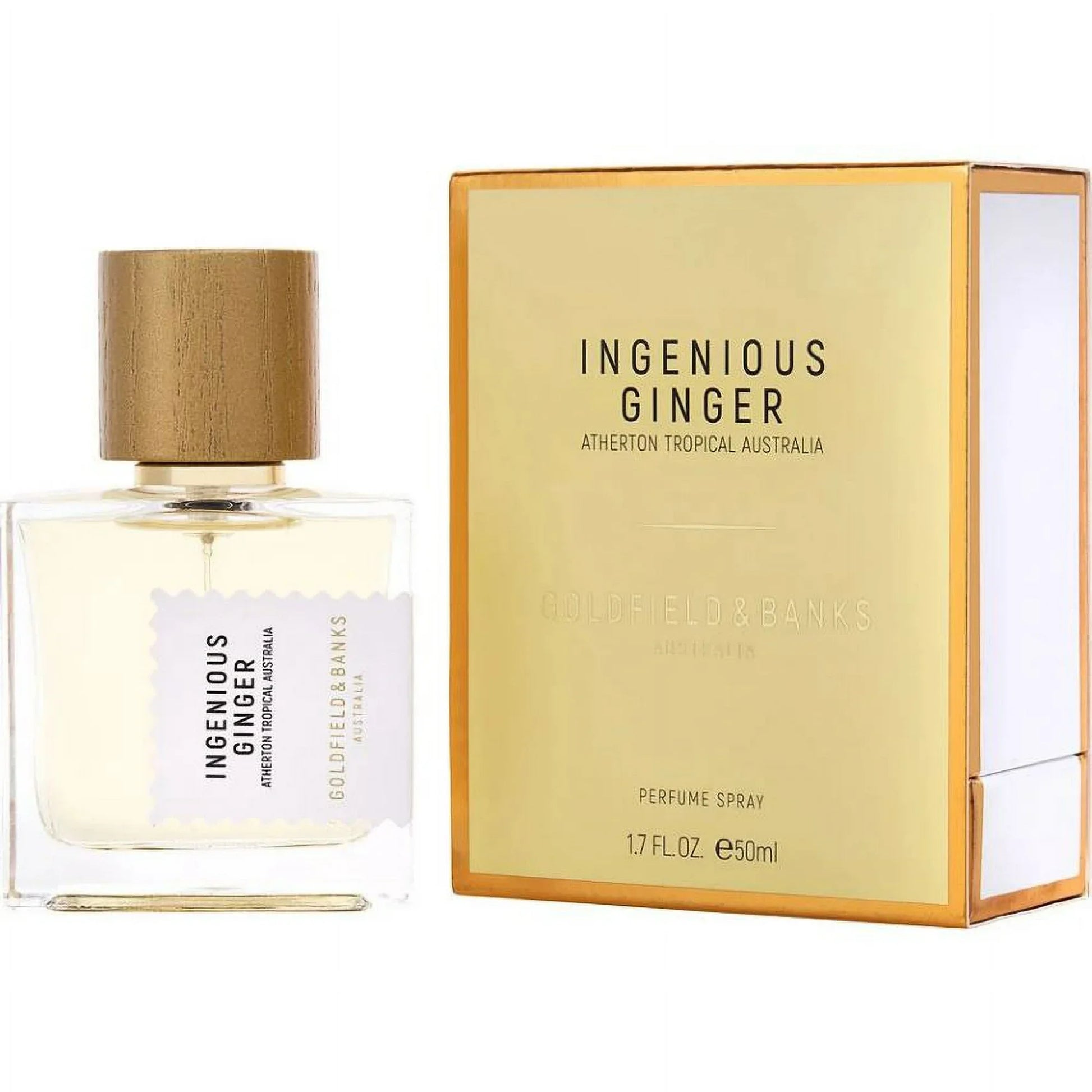 Goldfield & Banks Ingenious Ginger Eau de Parfum packaging box
