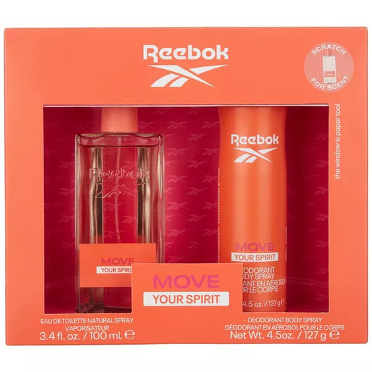 Reebok Move Your Spirit Eau de Toilette perfume bottle
