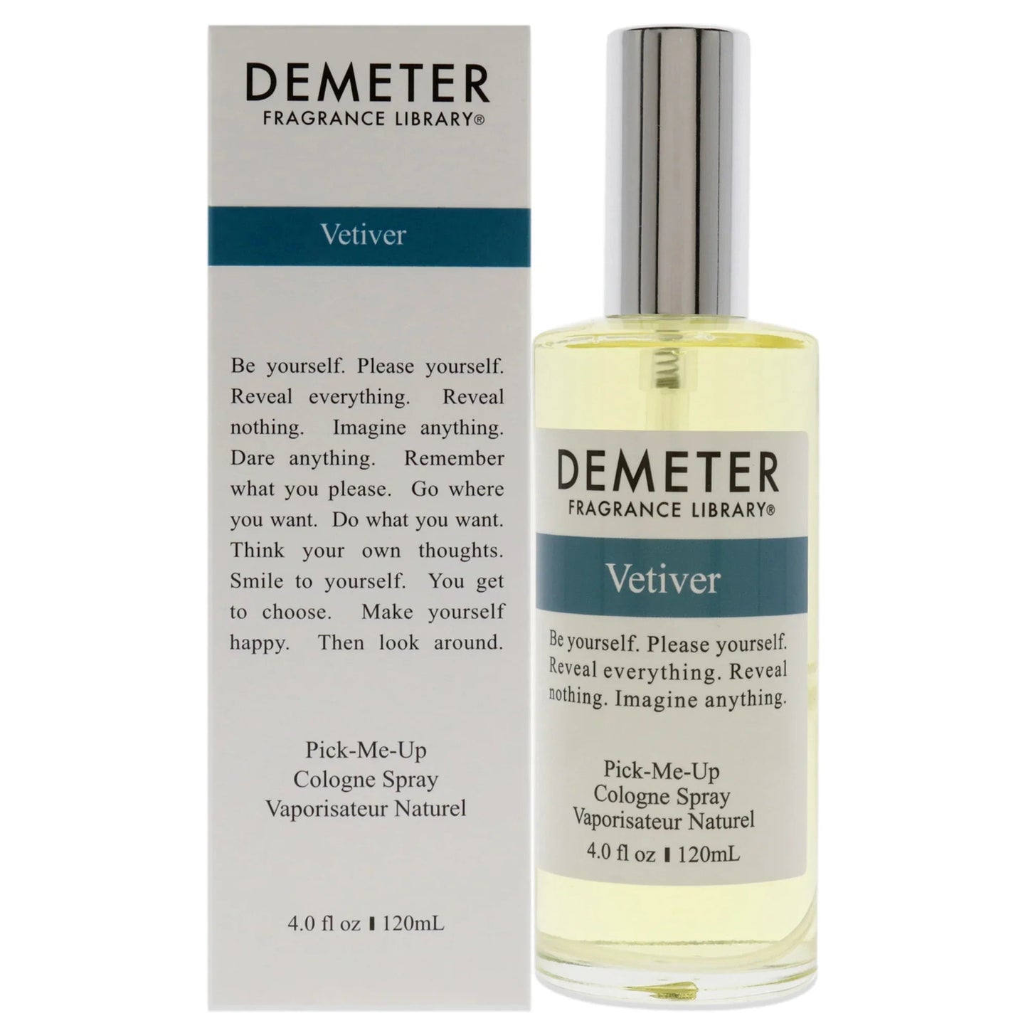 Demeter Vetiver Eau de Cologne perfume bottle