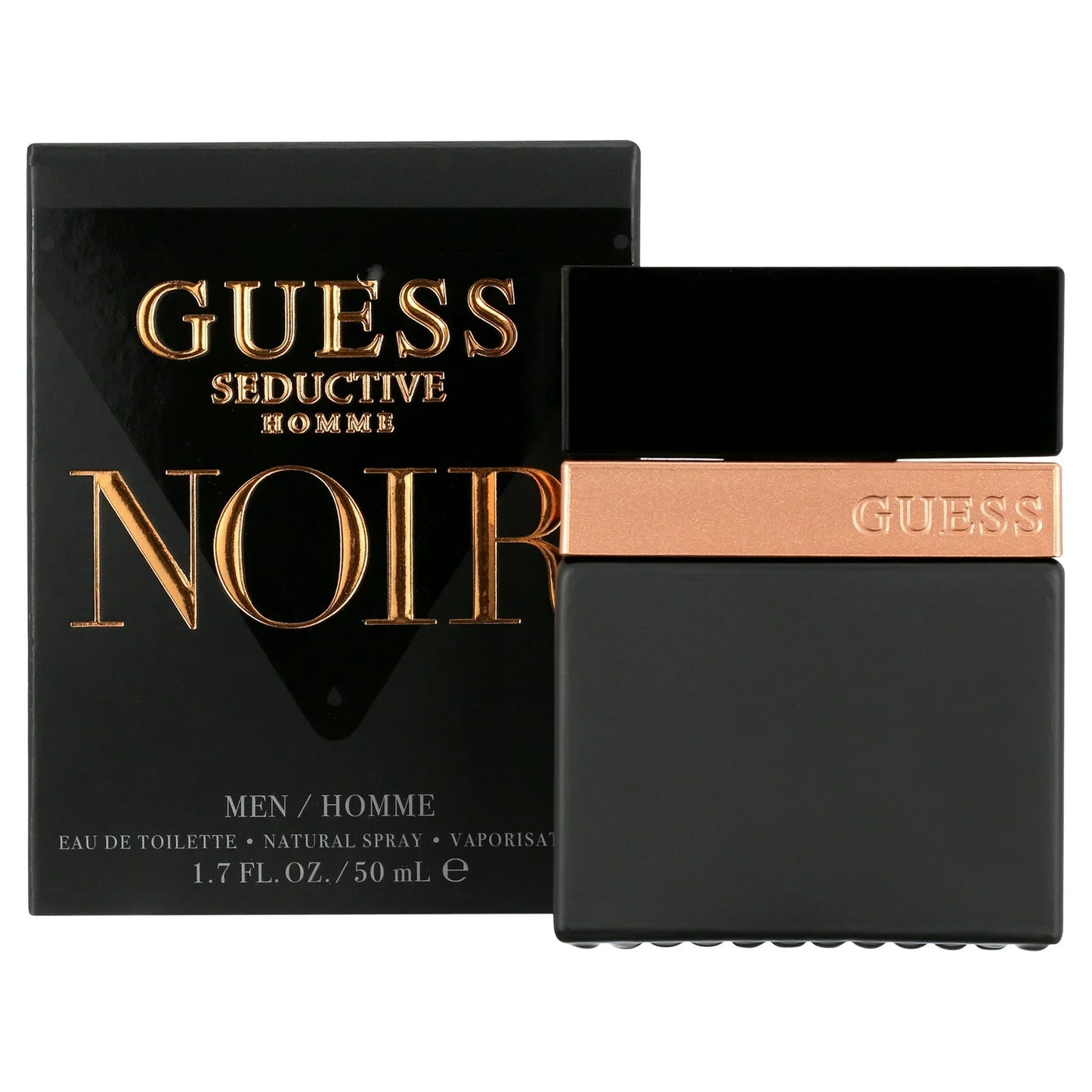 Guess Seductive Noir Homme Eau de Toilette packaging box