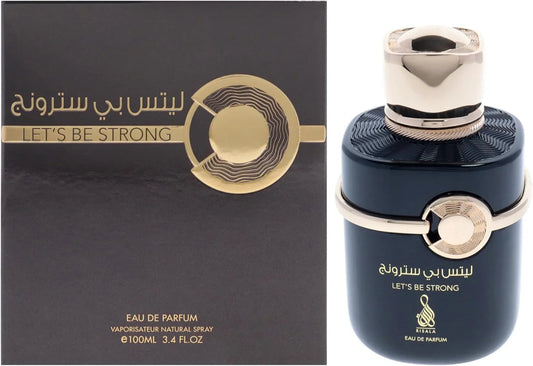 Risala Let's Be Strong Eau de Parfum perfume bottle