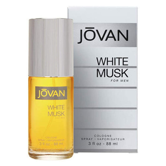 Jovan White Musk Cologne perfume bottle