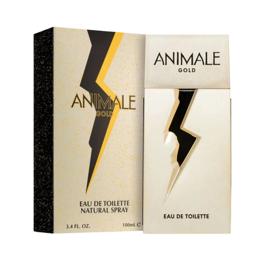 Animale Gold Eau de Toilette perfume bottle
