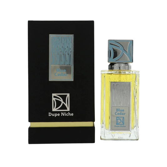 Dupe Niche Blue Cedar Eau de Parfum perfume bottle