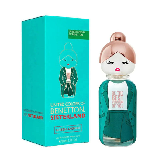 Benetton Green Jasmine Eau de Toilette perfume bottle