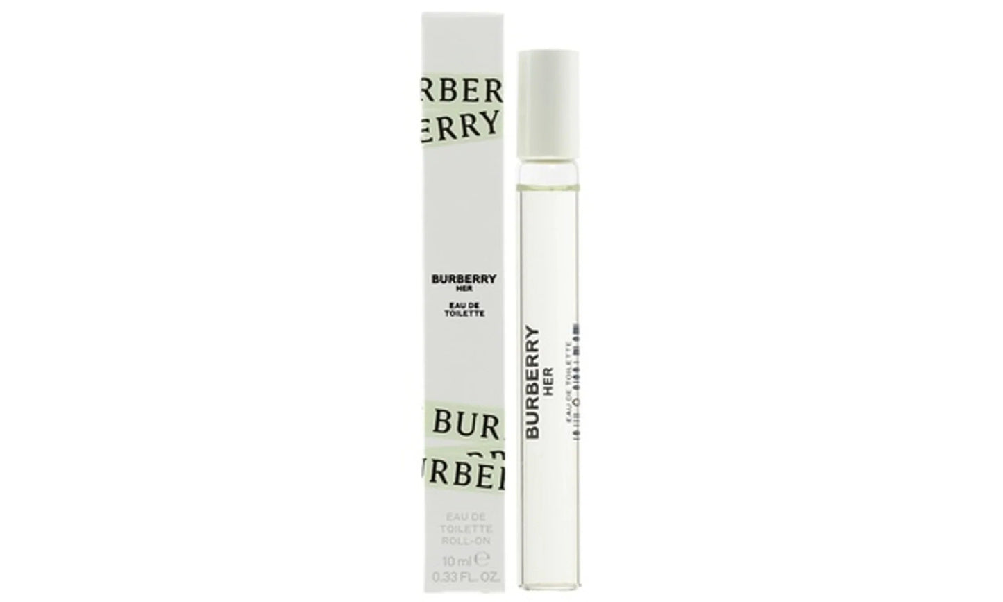 Burberry Her Eau de Toilette bottle close-up detail
