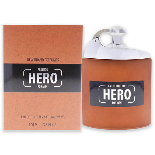 New Brand Prestige Hero Eau de Toilette perfume bottle