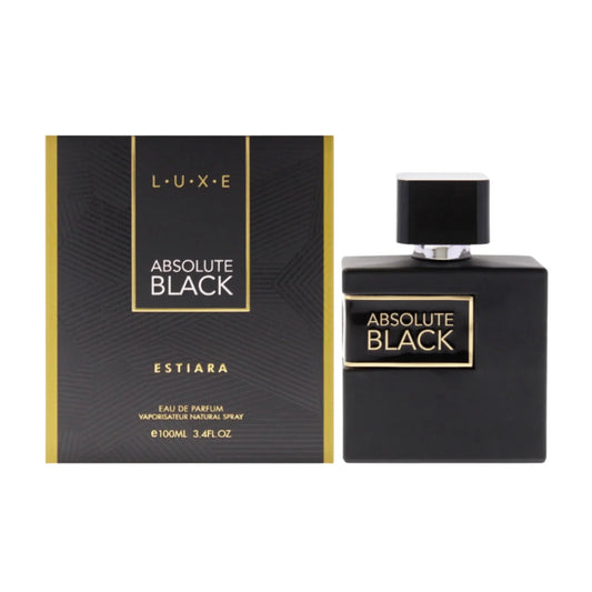 Estiara Absolute Black Eau de Parfum perfume bottle