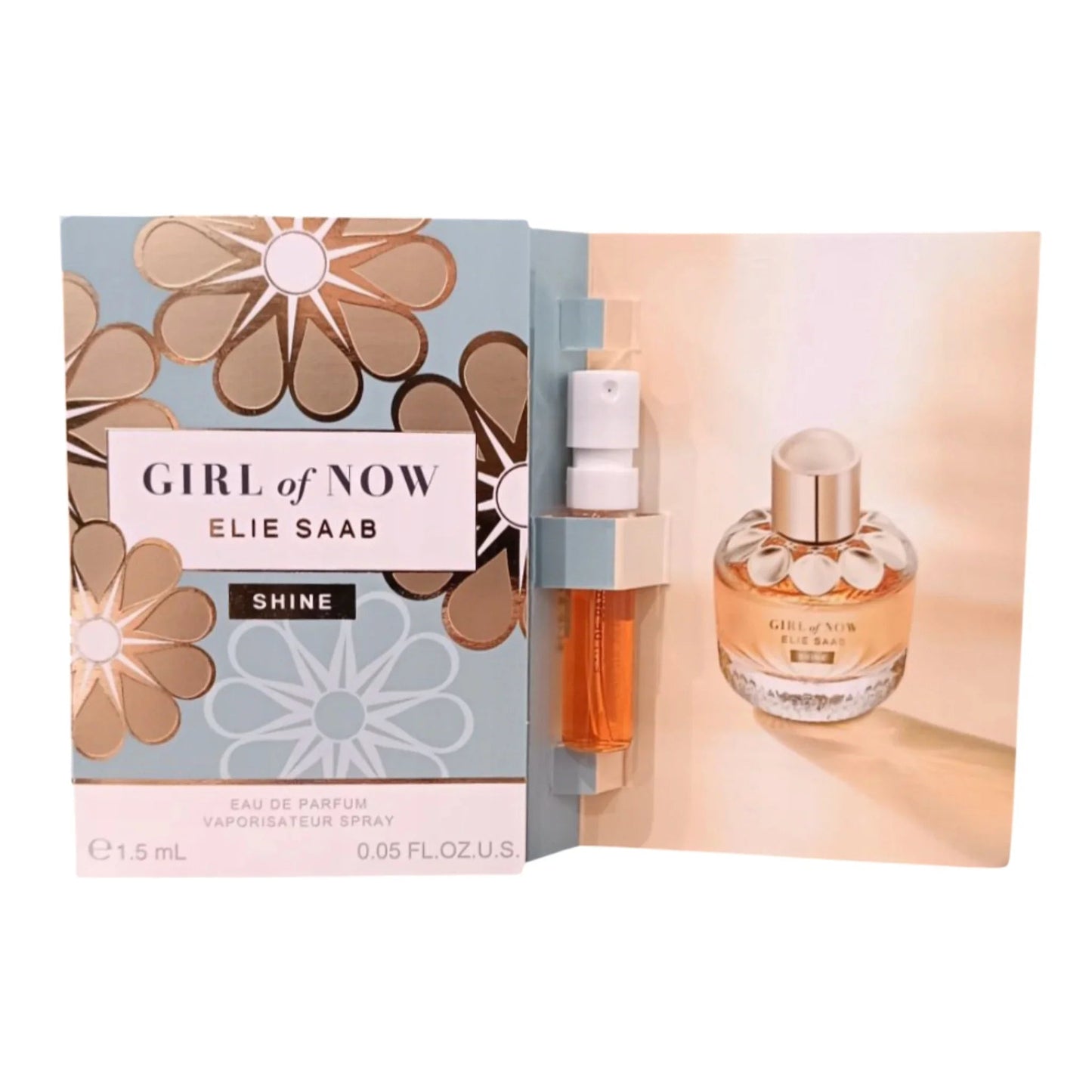 Elie Saab Girl Of Now Shine Eau de Parfum label detail