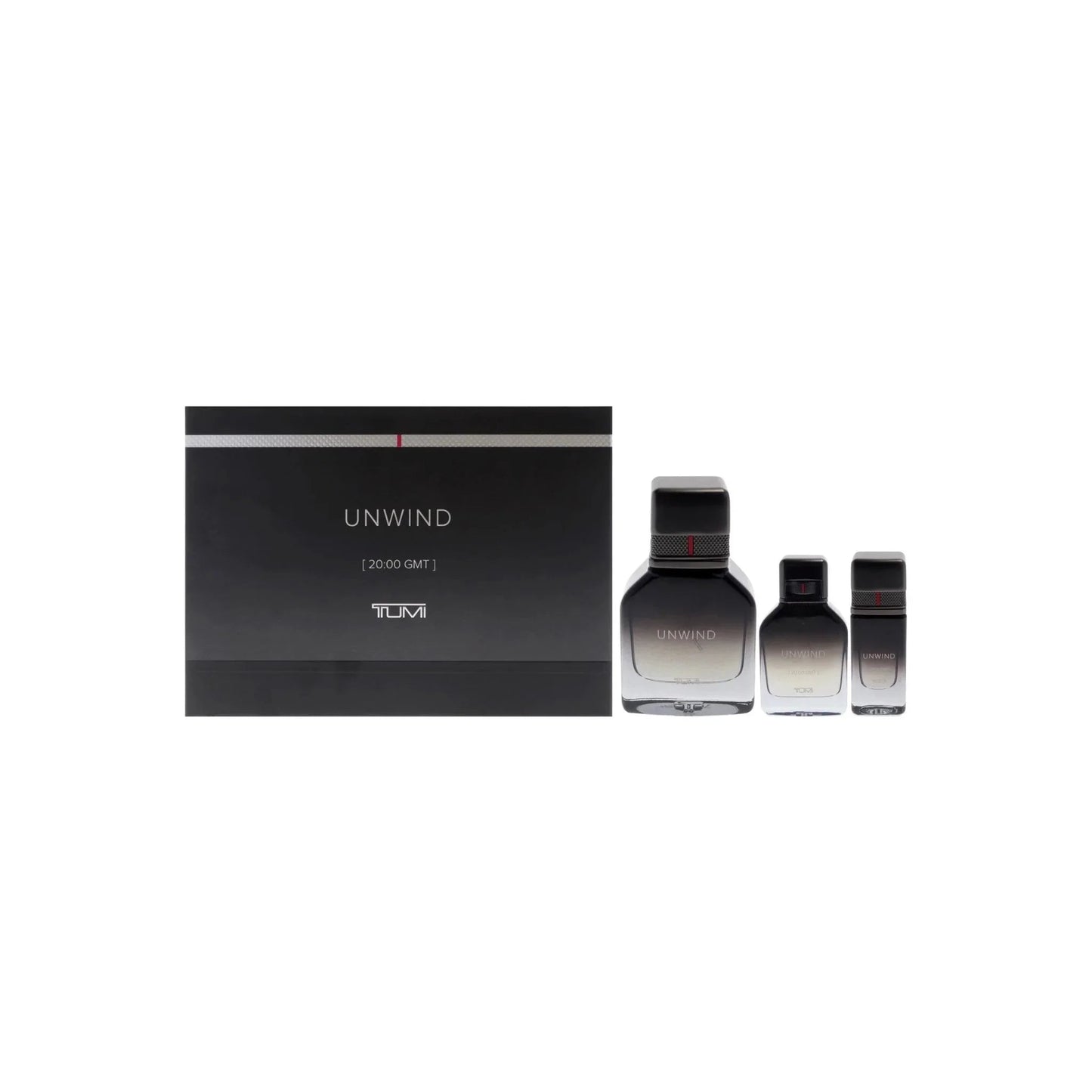 TUMI Unwind Eau de Parfum boxed presentation