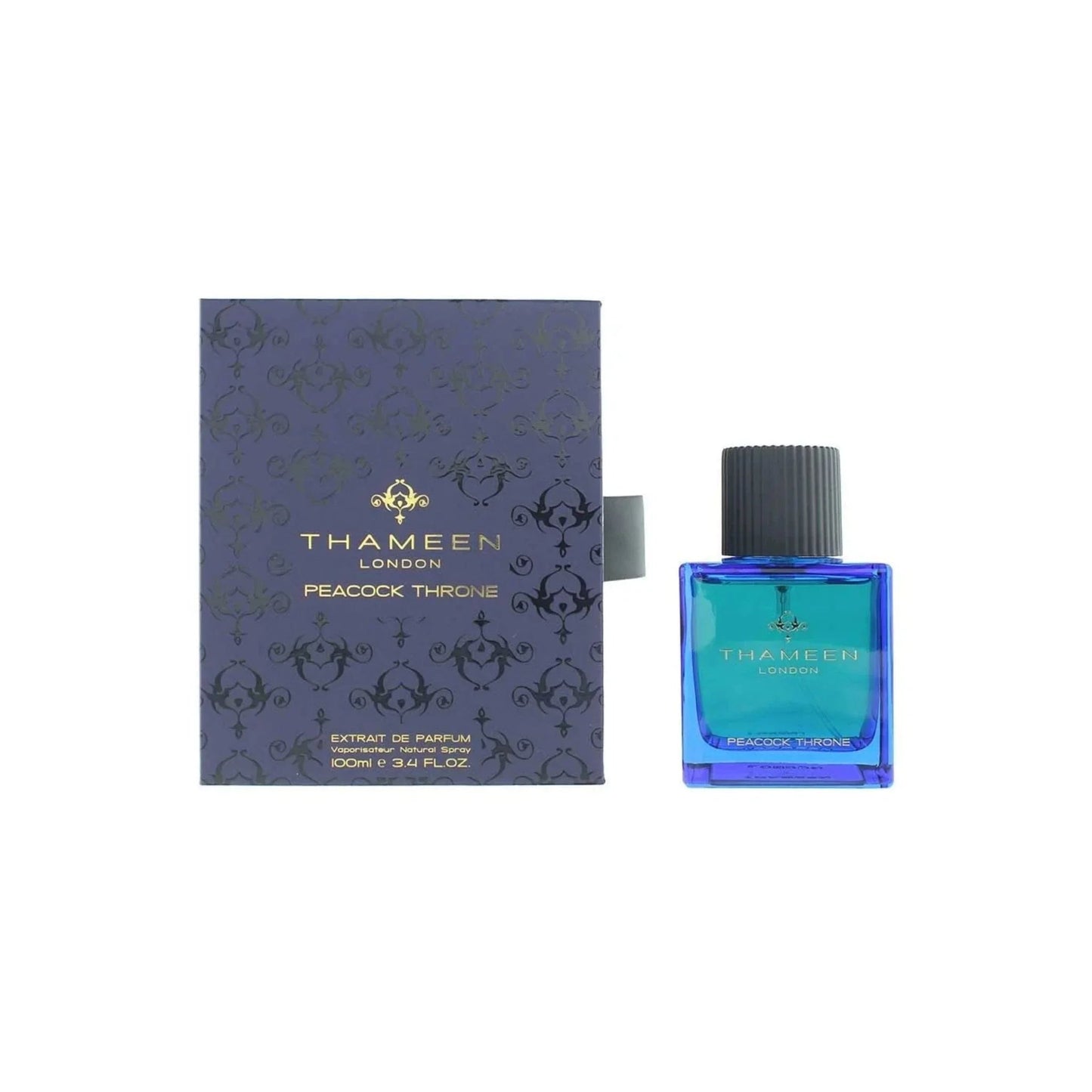 Thameen Peacock Throne Extrait de Parfum packaging box