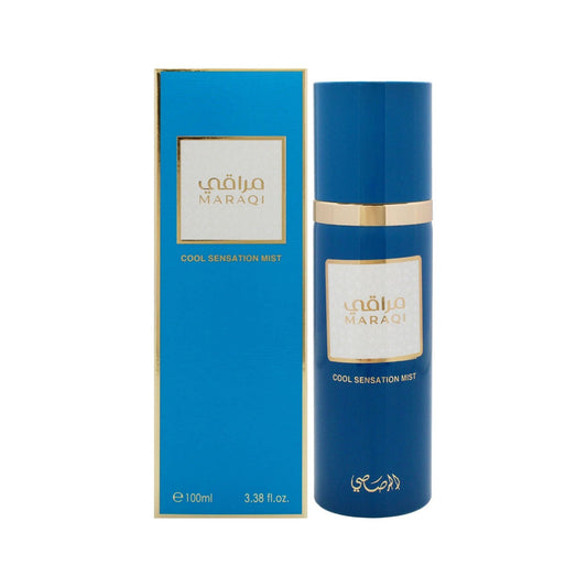 Rasasi Maraqi Cool Sensation Mist perfume bottle