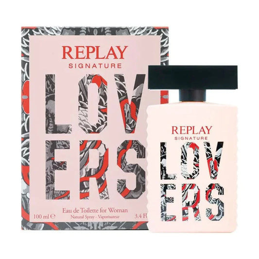 Replay Signature Lovers Eau de Toilette perfume bottle