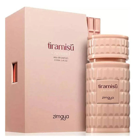 Zimaya Tiramisu Caramel Eau de Parfum perfume bottle