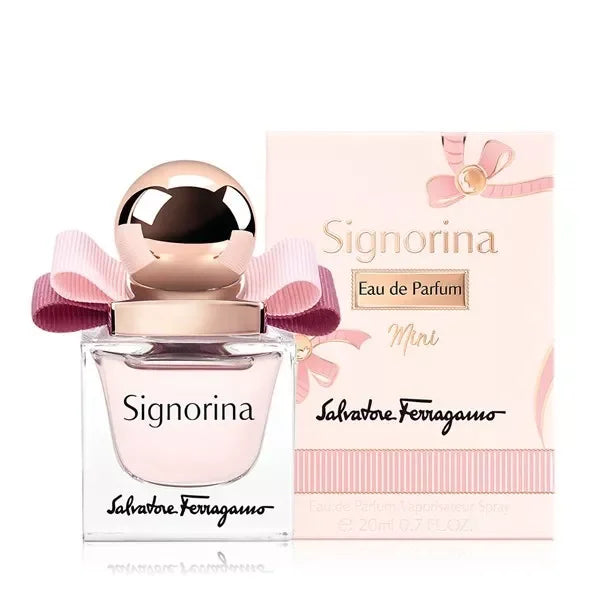 Salvatore Ferragamo Signorina Eau de Parfum bottle close-up detail