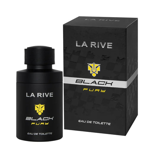 La Rive Black Fury Eau de Toilette perfume bottle