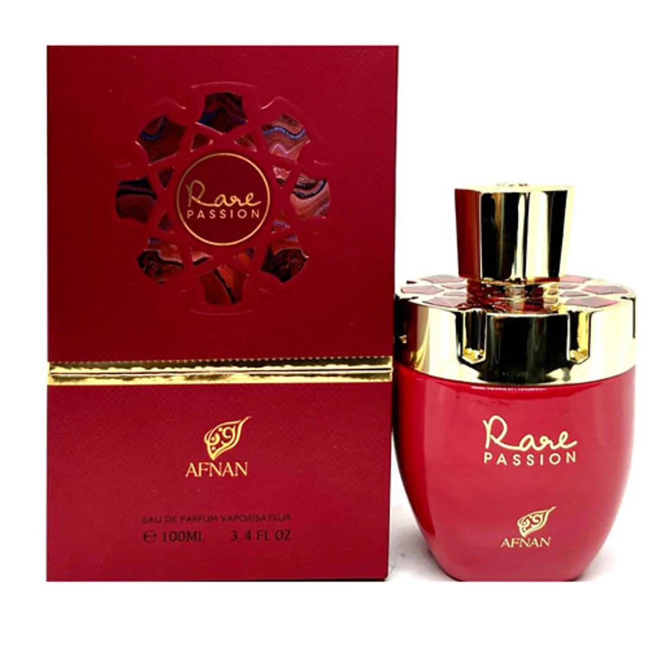 Afnan Rare Passion Eau de Parfum packaging box
