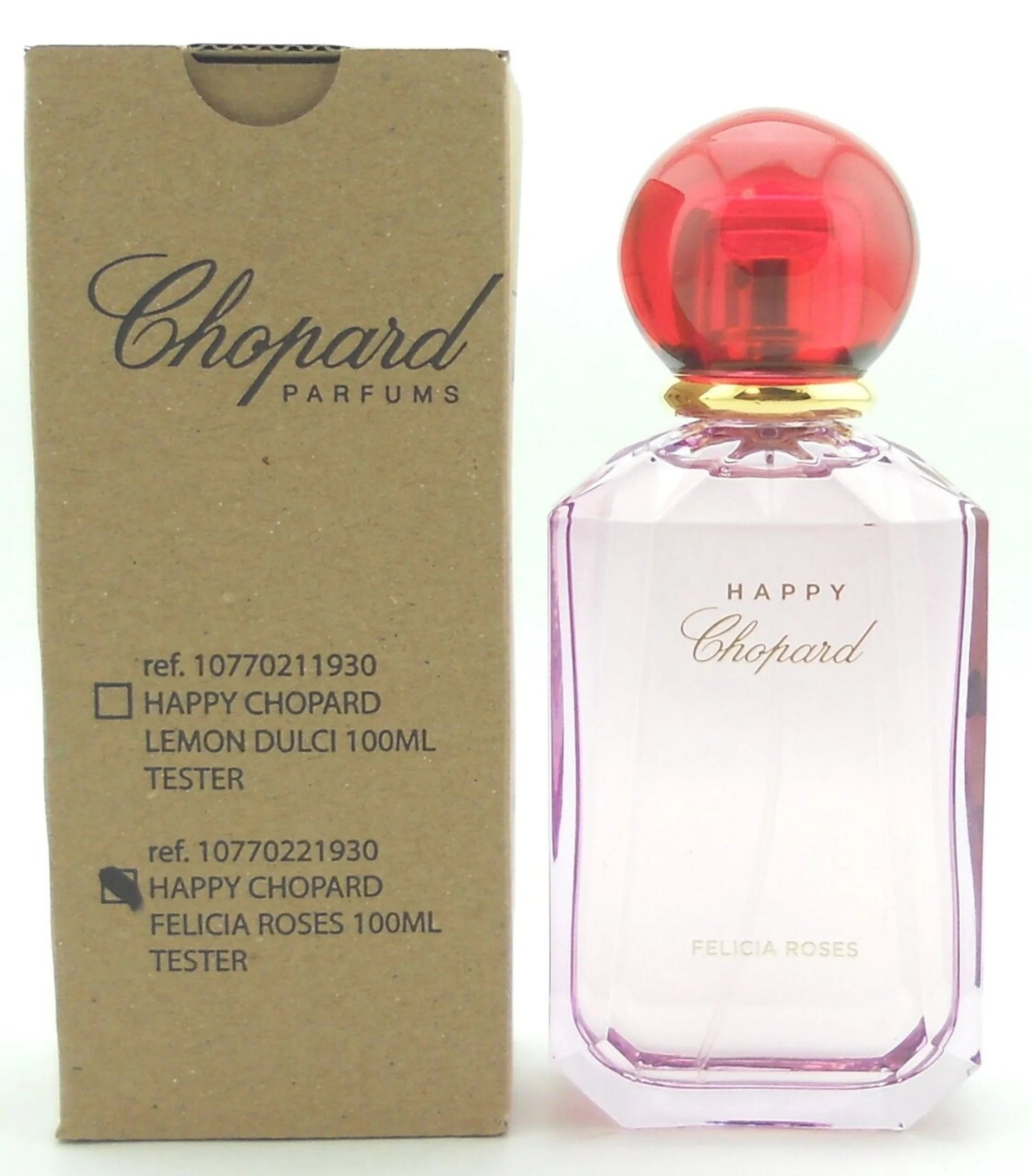 Chopard Happy Felicia Roses Eau de Parfum bottle and box