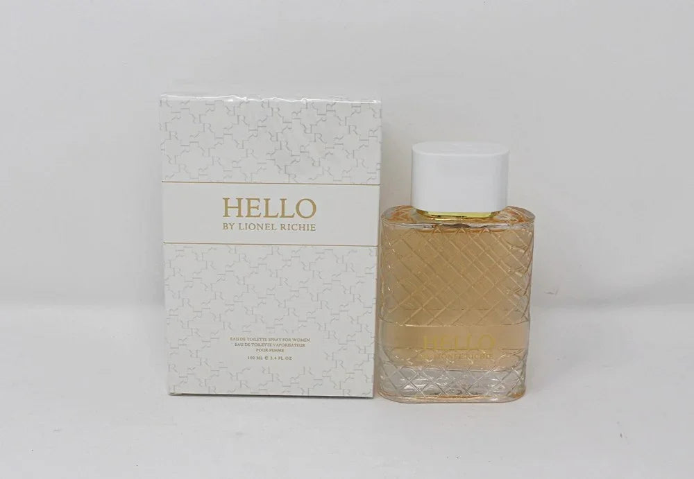Lionel Richie Hello Eau de Toilette packaging box