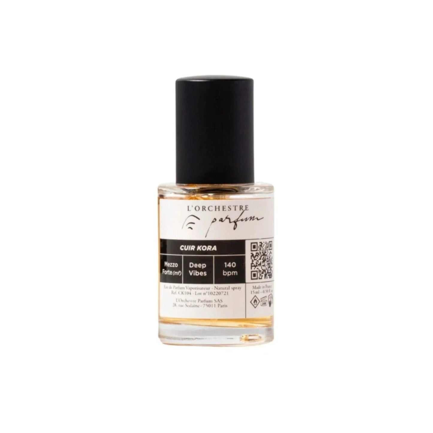L'orchestre Cuir Kora Eau de Parfum packaging box