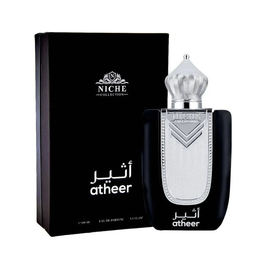 Khalis Atheer Niche Collection Eau de Parfum perfume bottle