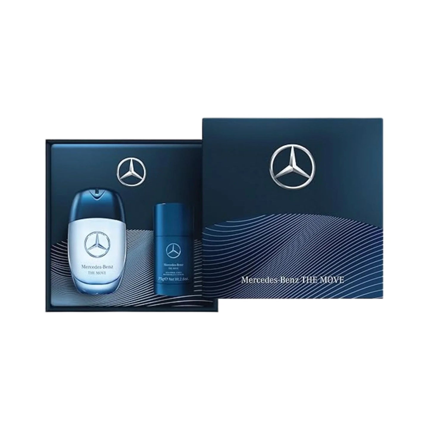 Mercedes Benz The Move Eau de Toilette label detail
