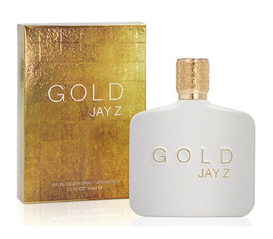 Jay Z Gold Eau de Toilette perfume bottle