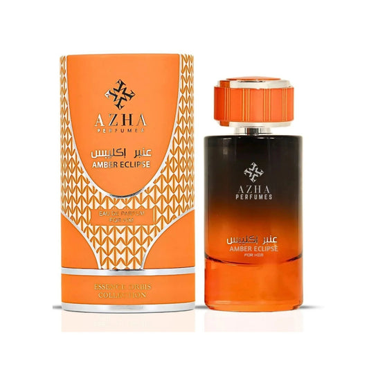 Azha Perfumes Amber Eclipse Essence Orbis Collection Eau de Parfum perfume bottle
