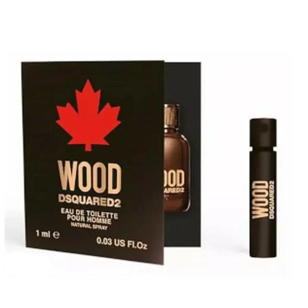 Dsquared2 Wood Pour Homme Eau de Toilette bottle close-up detail