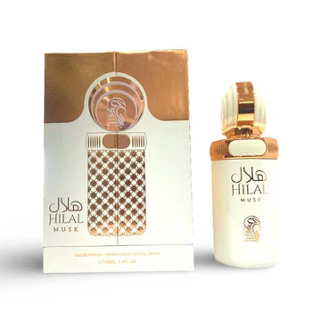 MY Perfumes Bab Al Atoor Hilal Musk White Unisex Eau de Parfum perfume bottle