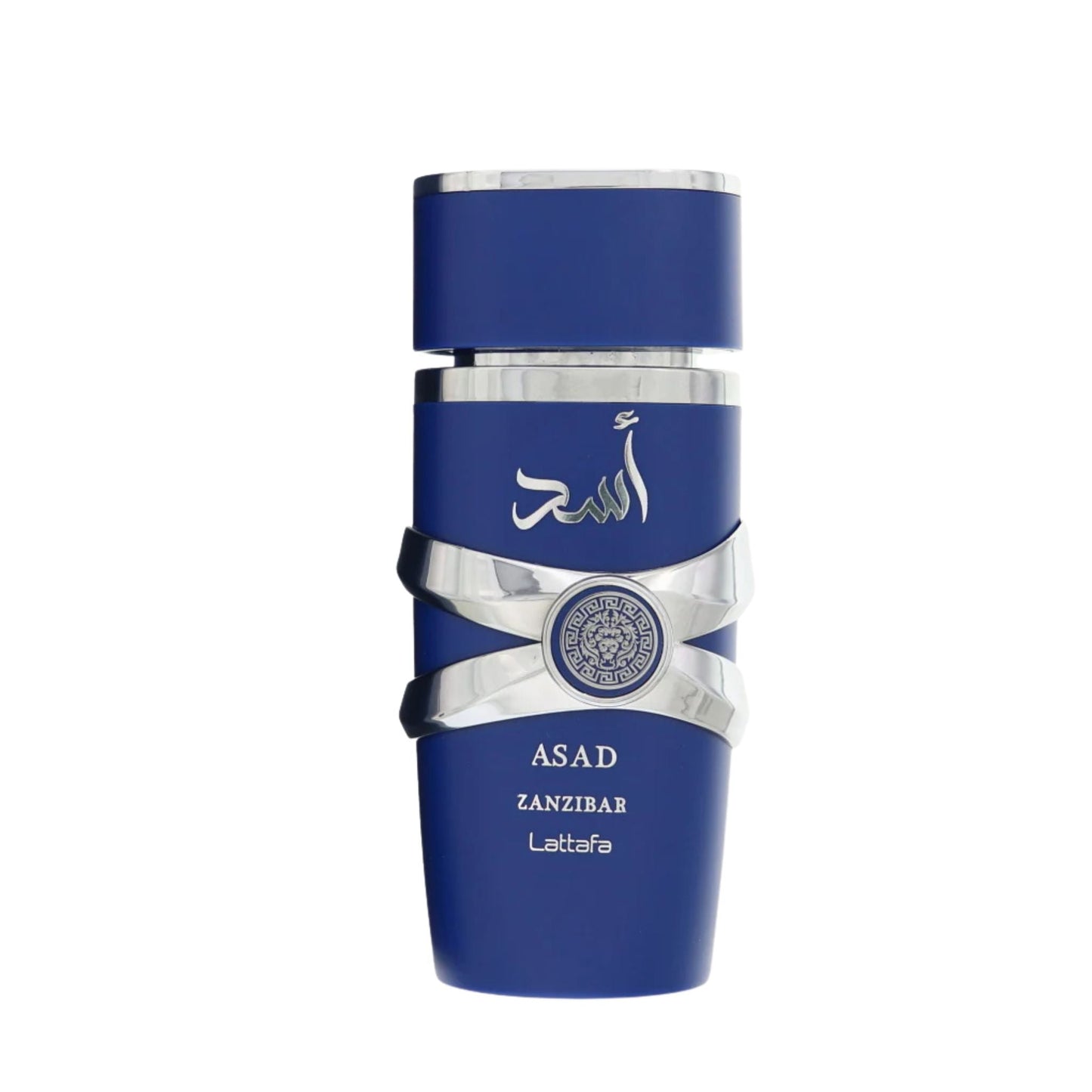 Lattafa Asad Zanzibar Eau de Parfum bottle and box