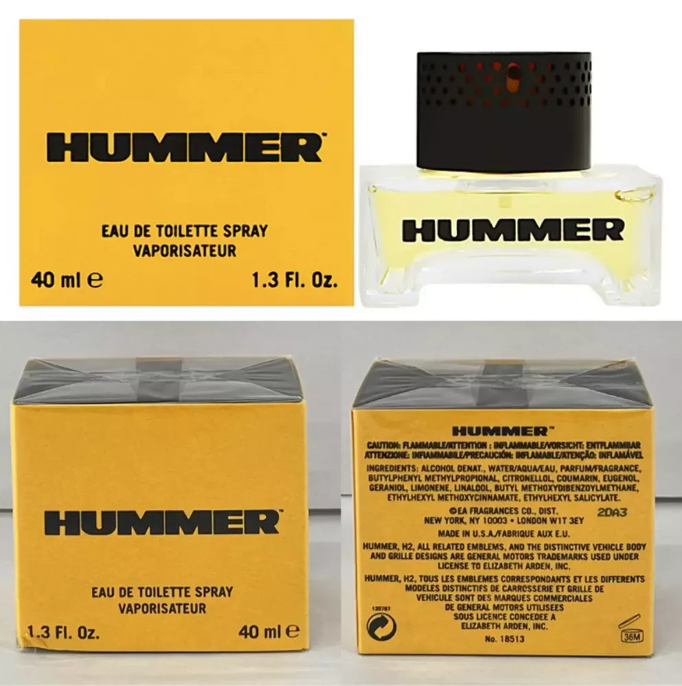 Hummer Hummer Eau de Toilette bottle and box