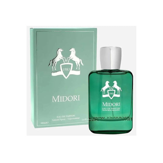 Fragrance World Midori Eau de Parfum perfume bottle